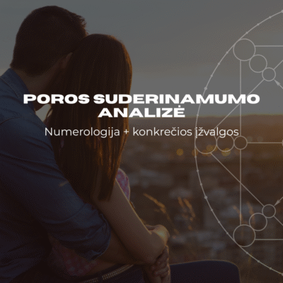 Poros suderinamumo analizė: numerologija + konkrečios įžvalgos